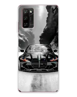 Чохол для Blackview A70 Pro з картинкою «BMW — акварельний дрифт»