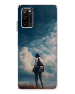 Чохол для Blackview A70 Pro з картинкою «Герой PUBG на скелі» Чохол для Blackview A70 Pro з картинкою «Герой PUBG на скелі»