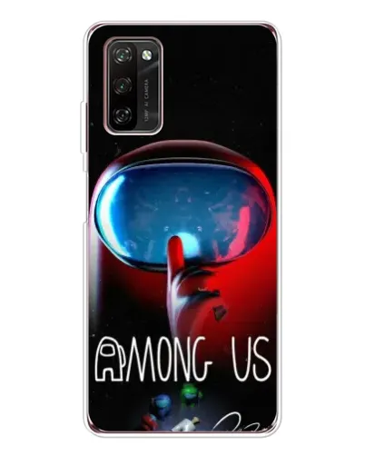 Чохол для Blackview A70 Pro з картинкою «Червоний імпостер — макро»