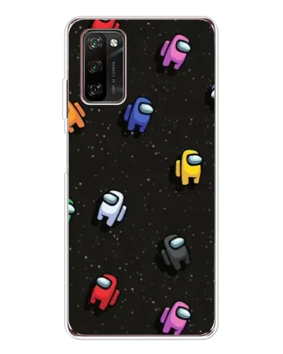 Чохол для Blackview A70 Pro з картинкою «Космічний патерн Among Us»