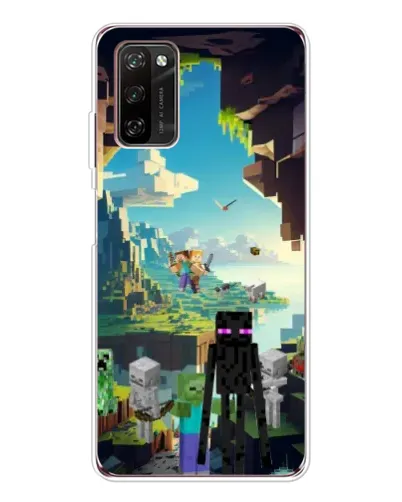 Чохол для Blackview A70 Pro з картинкою «Ендермен у лісі»