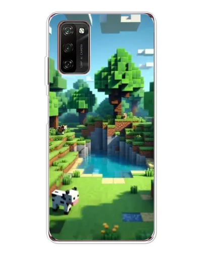 Чохол для Blackview A70 Pro з картинкою «Minecraft літній день»