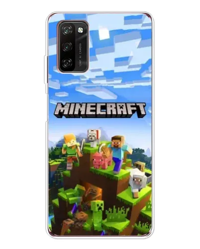 Чохол для Blackview A70 Pro з картинкою «Minecraft класичний світ»