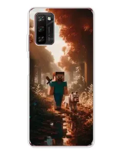 Чохол для Blackview A70 Pro з картинкою «Стів у лісі»