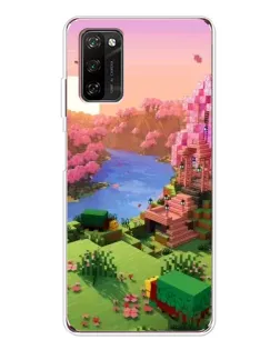 Чохол для Blackview A70 Pro з картинкою «Рожеве дерево Minecraft»