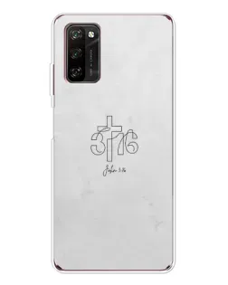 Чехол для Blackview A70 Pro с картинкой «Иоанна 3:16 Крест» Чехол для Blackview A70 Pro с картинкой «Иоанна 3:16 Крест»