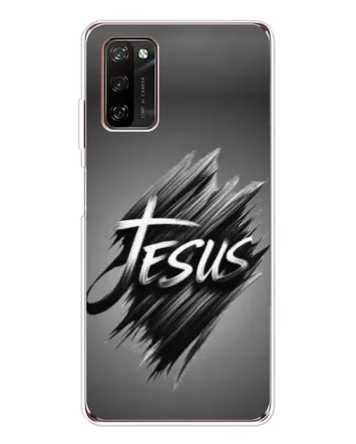 Чехол для Blackview A70 Pro с картинкой «Надпись Jesus Graffiti»