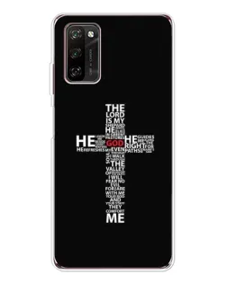 Чехол для Blackview A70 Pro с картинкой «Текстовый крест» Чехол для Blackview A70 Pro с картинкой «Текстовый крест»