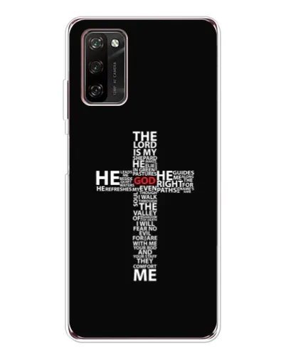 Чехол для Blackview A70 Pro с картинкой «Текстовый крест» Чехол для Blackview A70 Pro с картинкой «Текстовый крест»