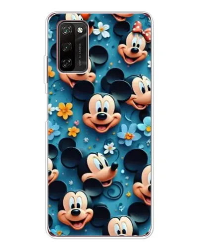 Чехол для Blackview A70 Pro с картинкой «Паттерн Микки и Минни»
