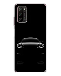 Чохол для Blackview A70 Pro з картинкою «Силует Tesla Night»