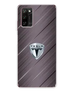 Чохол для Blackview A70 Pro з картинкою «Металева текстура Tesla» Чохол для Blackview A70 Pro з картинкою «Металева текстура Tesla»