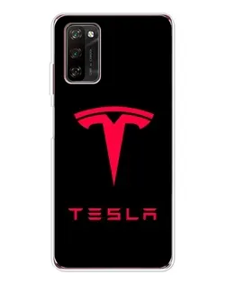 Чохол для Blackview A70 Pro з картинкою «Tesla Red Logo» Чохол для Blackview A70 Pro з картинкою «Tesla Red Logo»