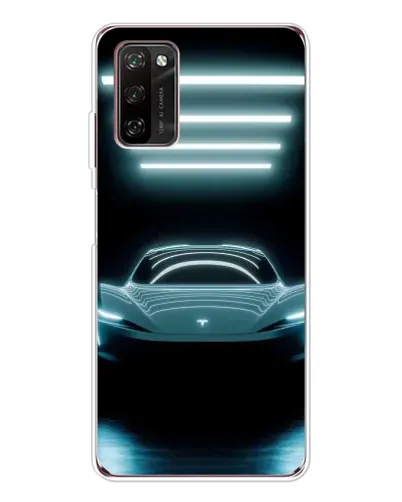 Чохол для Blackview A70 Pro з картинкою «Tesla в неоні» Чохол для Blackview A70 Pro з картинкою «Tesla в неоні»
