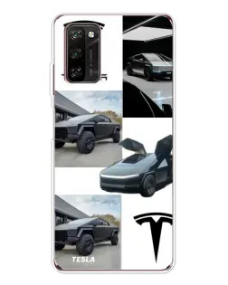Чохол для Blackview A70 Pro з картинкою «Колаж Cybertruck Tesla» Чохол для Blackview A70 Pro з картинкою «Колаж Cybertruck Tesla»