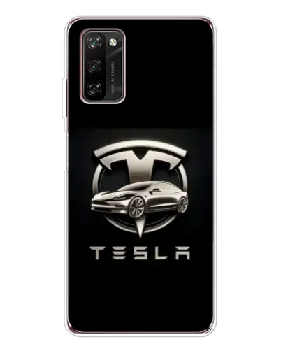 Чохол для Blackview A70 Pro з картинкою «Tesla — срібне авто» Чохол для Blackview A70 Pro з картинкою «Tesla — срібне авто»