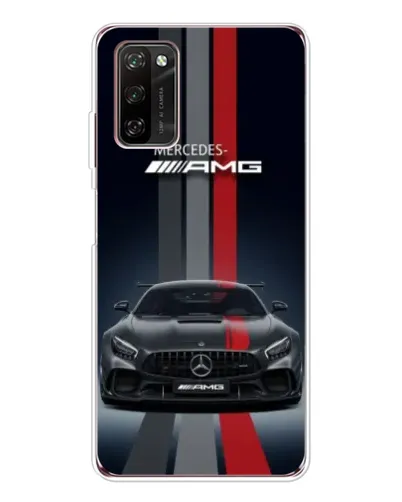 Чехол для Blackview A70 Pro с картинкой «Mercedes — белый карбон»