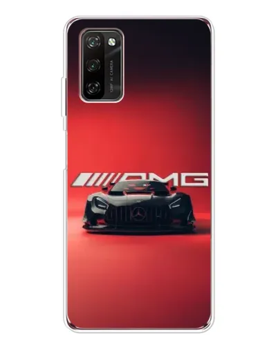 Чехол для Blackview A70 Pro с картинкой «Mercedes AMG — красная линия»