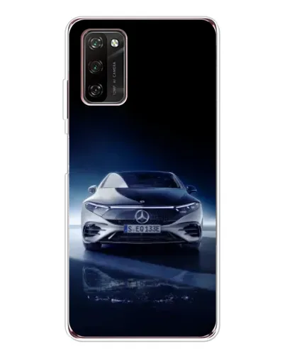 Чехол для Blackview A70 Pro с картинкой «Ночной Mercedes EQ»