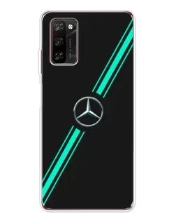 Чехол для Blackview A70 Pro с картинкой «Спортивные линии Mercedes» Чехол для Blackview A70 Pro с картинкой «Спортивные линии Mercedes»