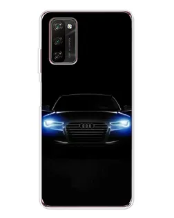 Чохол для Blackview A70 Pro з картинкою «Audi в неоні»