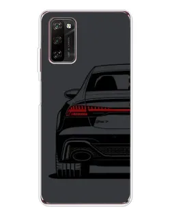 Чохол для Blackview A70 Pro з картинкою «Задня частина Audi — арт»