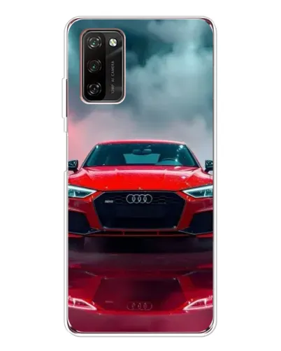 Чехол для Blackview A70 Pro с картинкой «Audi RS — красный стиль»