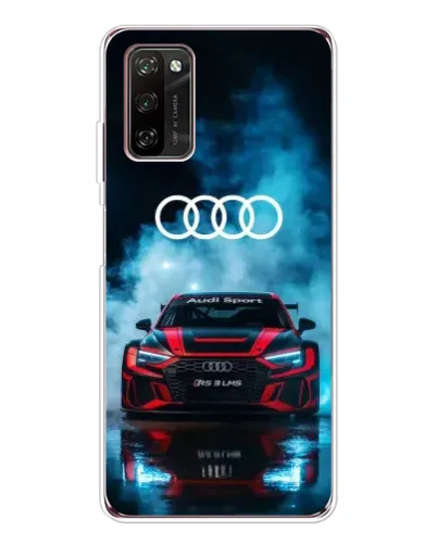 Чехол для Blackview A70 Pro с картинкой «Audi Sport — неон»