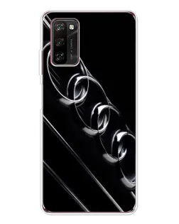 Чохол для Blackview A70 Pro з картинкою «Audi — абстрактні кільця»