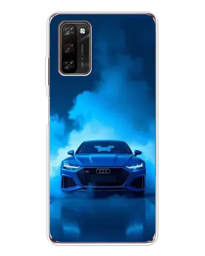 Чехол для Blackview A70 Pro с картинкой «Audi — голубая энергия»