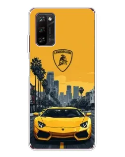 Чохол для Blackview A70 Pro з картинкою «Жовтий Lamborghini місто» Чохол для Blackview A70 Pro з картинкою «Жовтий Lamborghini місто»