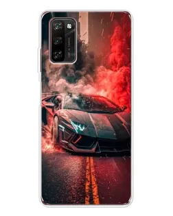 Чохол для Blackview A70 Pro з картинкою «Lamborghini червоний дим» Чохол для Blackview A70 Pro з картинкою «Lamborghini червоний дим»