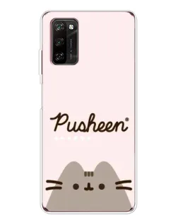 Чохол для Blackview A70 Pro з картинкою «Pusheen логотип»