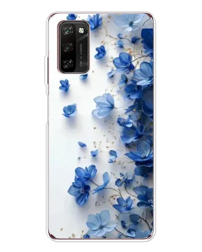 Чохол для Blackview A70 Pro з картинкою «Блакитний квітковий каскад» Чохол для Blackview A70 Pro з картинкою «Блакитний квітковий каскад»