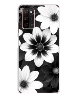 Чохол для Blackview A70 Pro з картинкою «Монохромні айстри»
