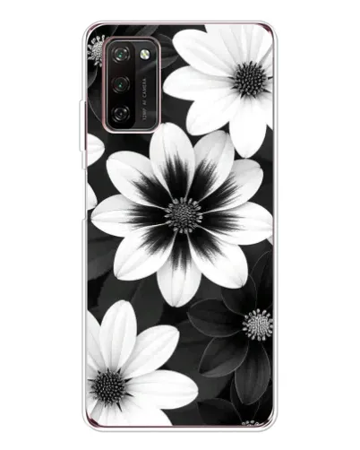 Чохол для Blackview A70 Pro з картинкою «Монохромні айстри» Чохол для Blackview A70 Pro з картинкою «Монохромні айстри»
