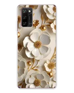 Чохол для Blackview A70 Pro з картинкою «Білі паперові квіти»