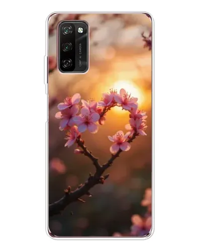 Чохол для Blackview A70 Pro з картинкою «Рожевий цвіт сердечко на тлі заходу» Чохол для Blackview A70 Pro з картинкою «Рожевий цвіт сердечко на тлі заходу»
