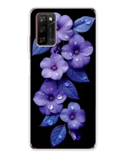 Чохол для Blackview A70 Pro з картинкою «Фіолетові квіти з росою» Чохол для Blackview A70 Pro з картинкою «Фіолетові квіти з росою»