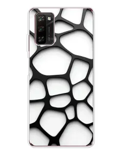 Чехол для Blackview A70 Pro с картинкой «Белая объемная сетка» Чехол для Blackview A70 Pro с картинкой «Белая объемная сетка»