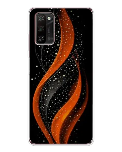 Чехол для Blackview A70 Pro с картинкой «Огненная звездная волна»
