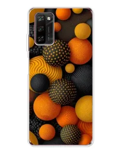 Чохол для Blackview A70 Pro з картинкою «Об'ємні помаранчеві сфери» Чохол для Blackview A70 Pro з картинкою «Об'ємні помаранчеві сфери»