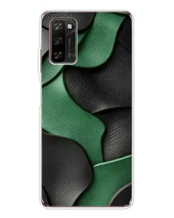 Чохол для Blackview A70 Pro з картинкою «Зелені шкіряні хвилі» Чохол для Blackview A70 Pro з картинкою «Зелені шкіряні хвилі»