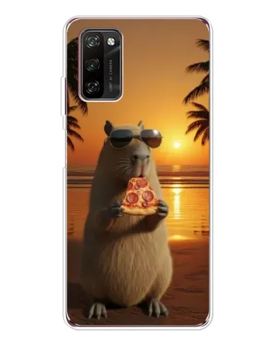 Чохол для Blackview A70 Pro з картинкою «Капібара з піцою» Чохол для Blackview A70 Pro з картинкою «Капібара з піцою»