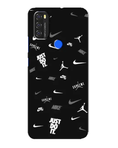 Чехол для Blackview A70 с картинкой «Nike Black Pattern» Чехол для Blackview A70 с картинкой «Nike Black Pattern»