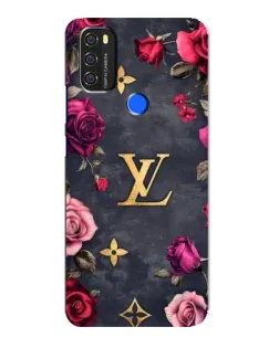 Чехол для Blackview A70 с картинкой «Цветочный Louis Vuitton»