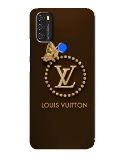 Чехол для Blackview A70 с картинкой «LV — золотая печать»
