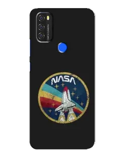 Чехол для Blackview A70 с картинкой «NASA — эмблема миссии»