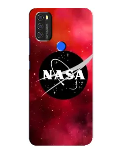 Чехол для Blackview A70 с картинкой «NASA — красная туманность»