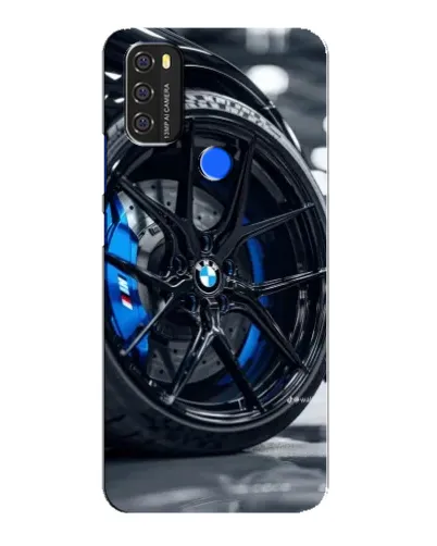 Чехол для Blackview A70 с картинкой «Колесо BMW вблизи»
